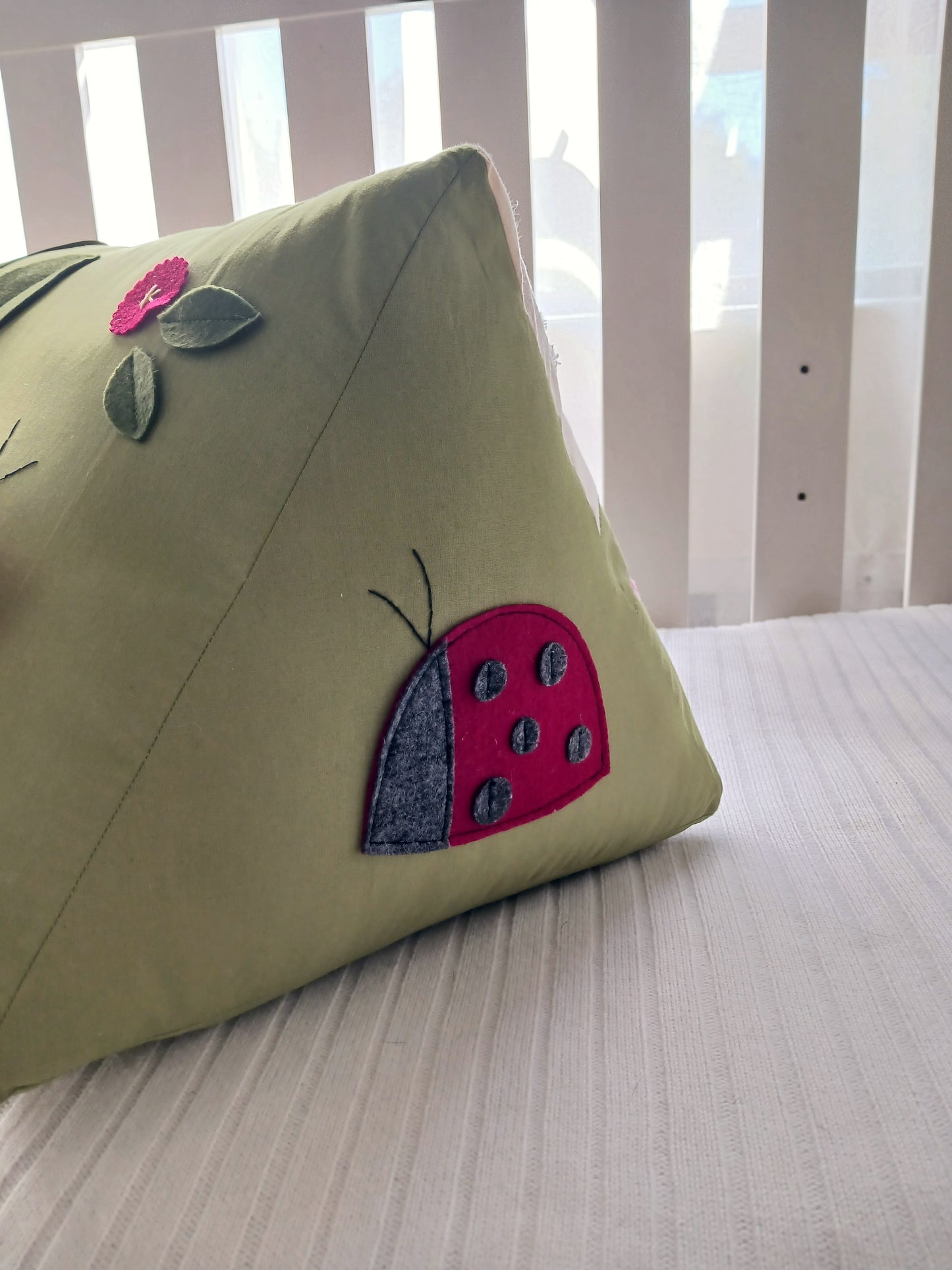 In the Garden Tummy Time Baby Cube