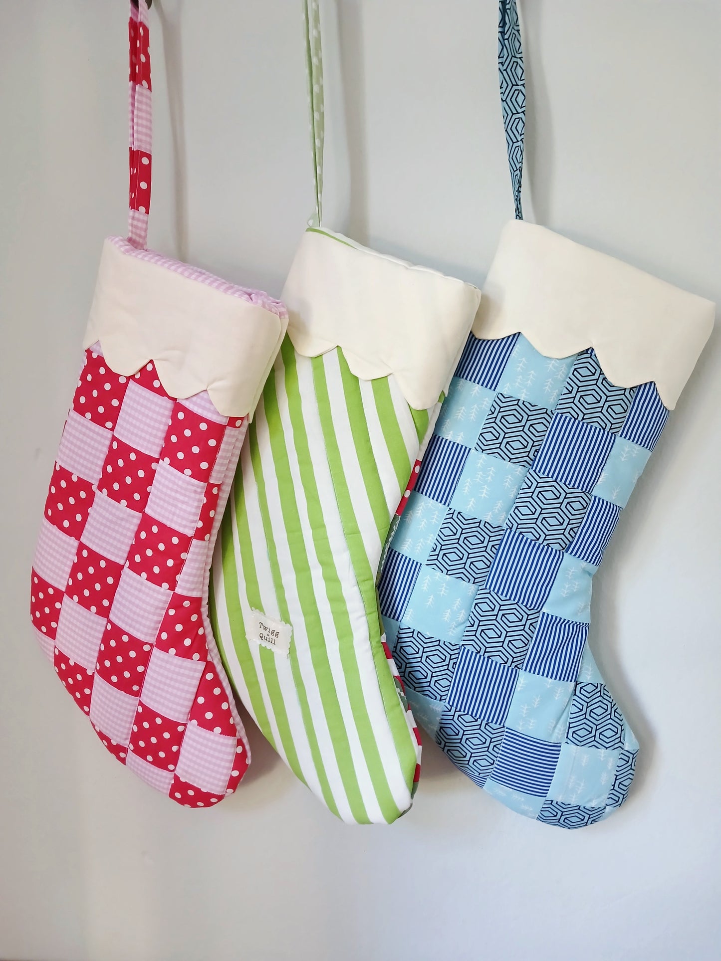 Quilted Christmas Stockings