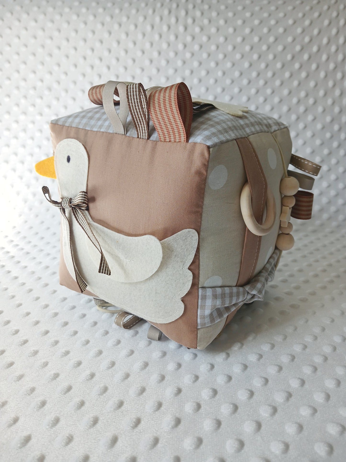 Beige Baby Cube