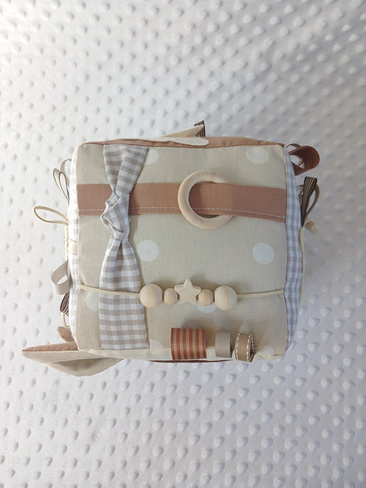 Beige Baby Cube