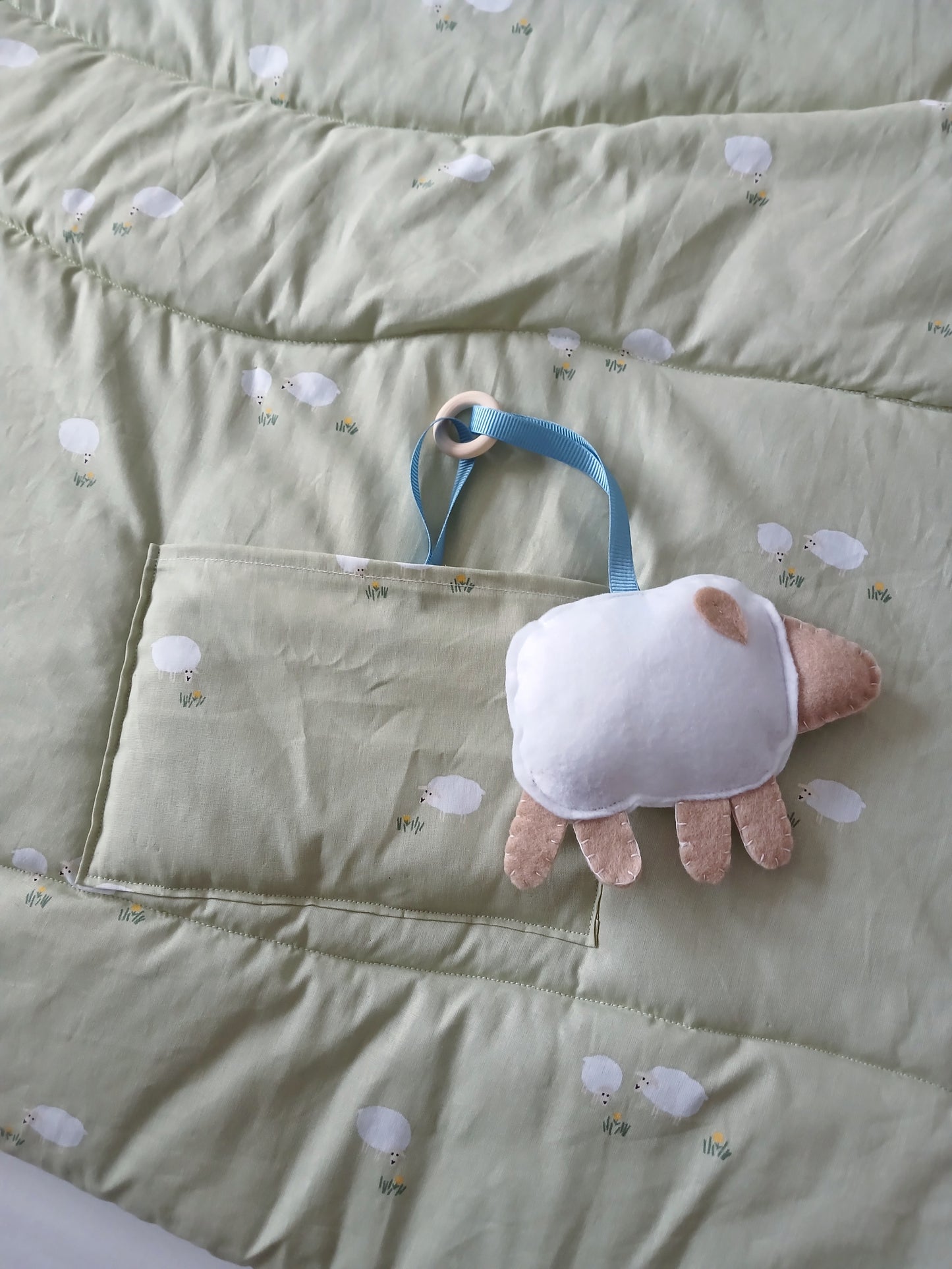 Sage Sheep Play Mat