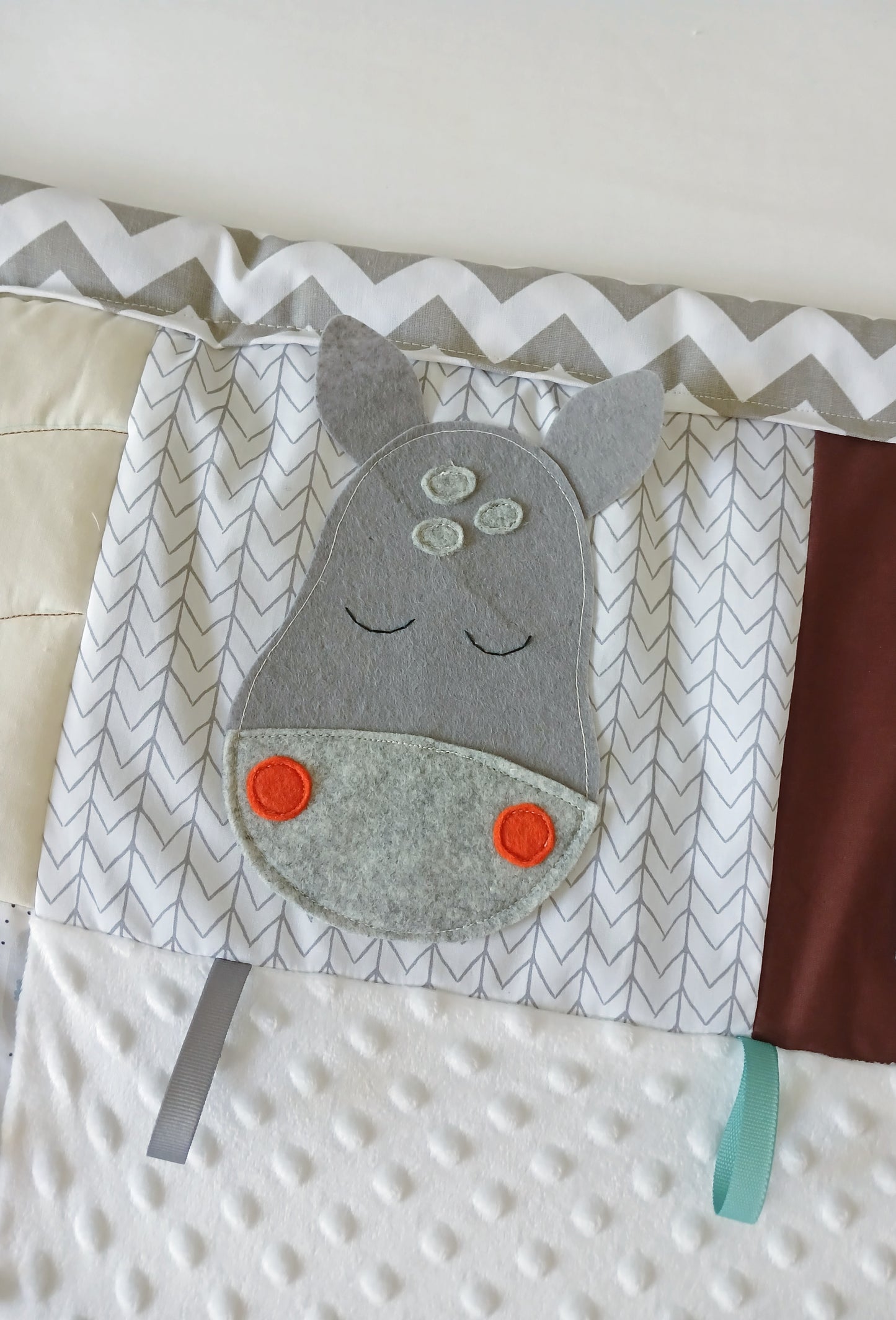 Natural Colours Safari Tummy Time Play Mat