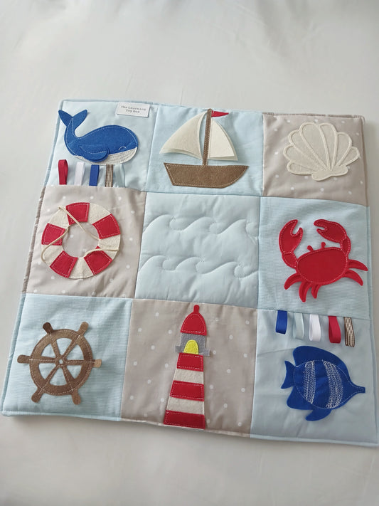 Baby Fidget Quilt - Seaside