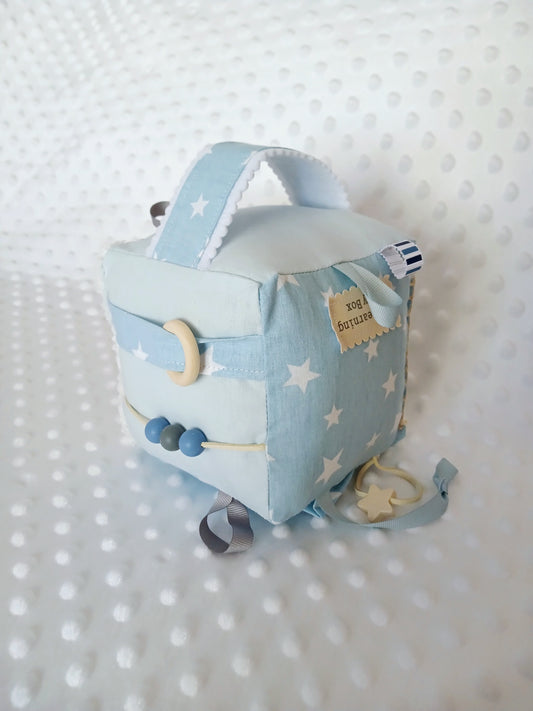 Mini Blue Baby Cube