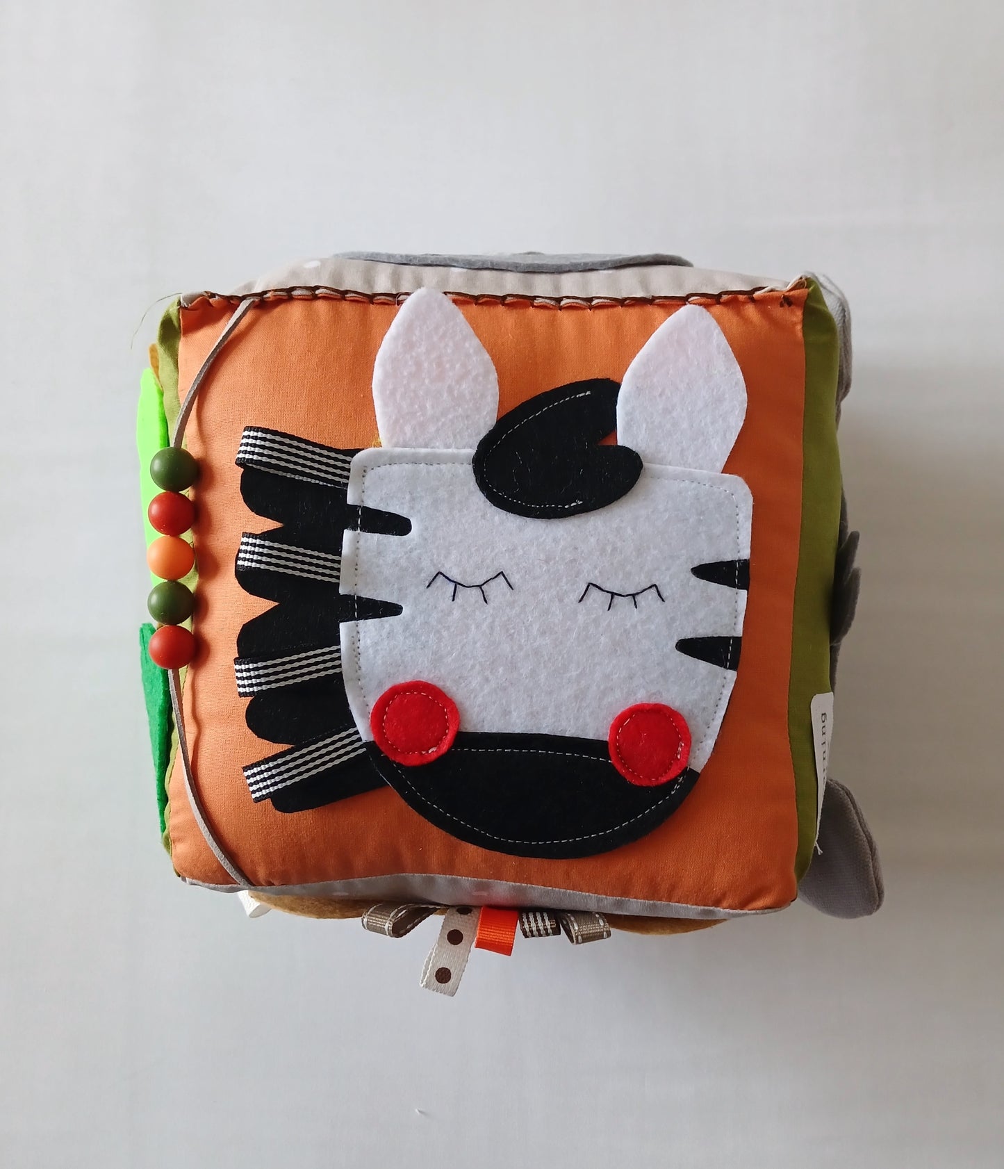 Safari Animals Baby Cube
