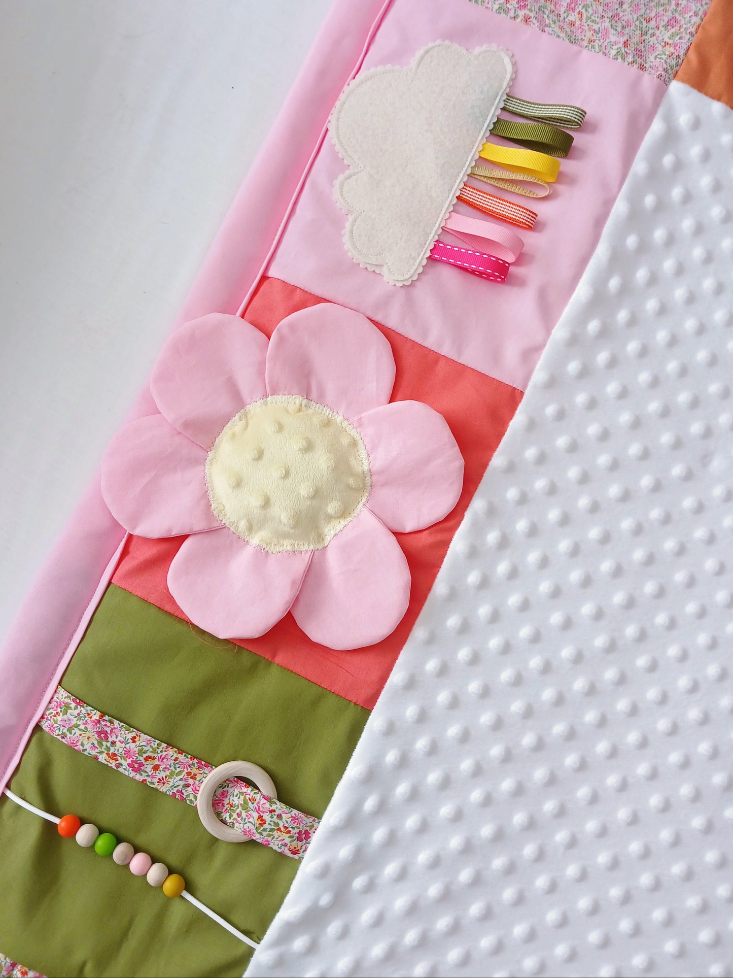 Floral Tummy Time Play Mat