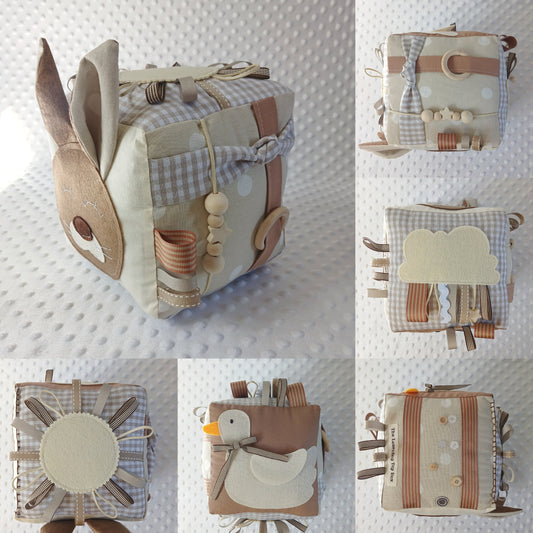 Beige Baby Cube